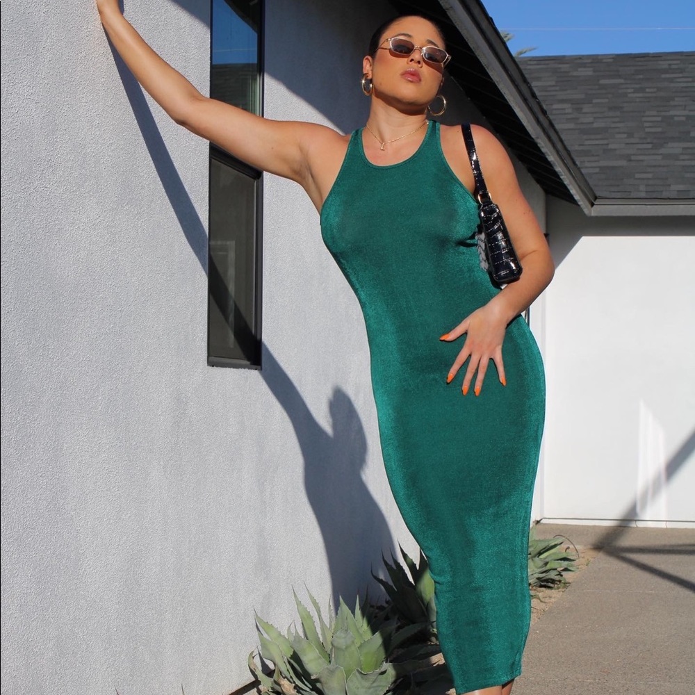 Emerald Green Lioness Dress